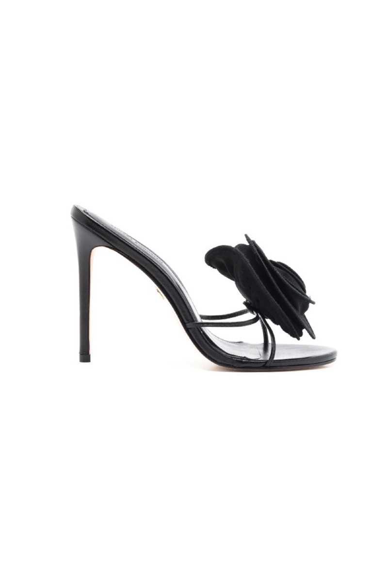Edion Flower Sandal I Black