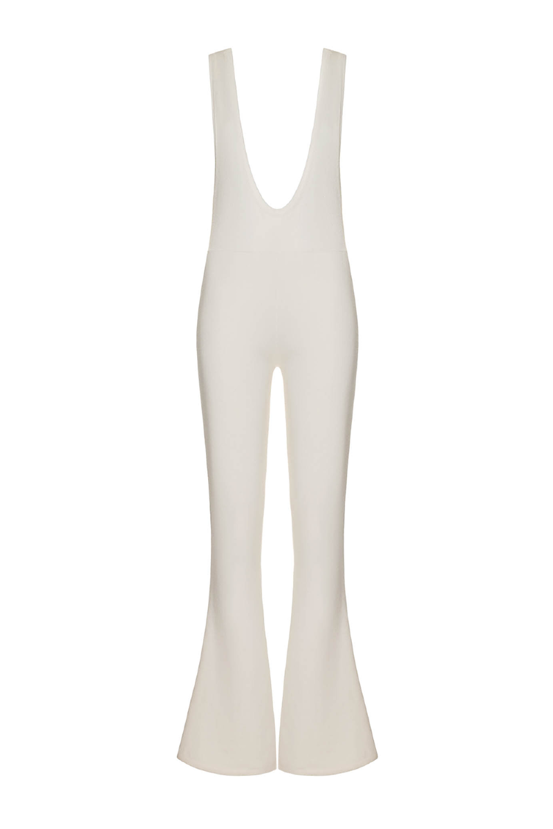 Jumpsuit Tricot Fames I Off White