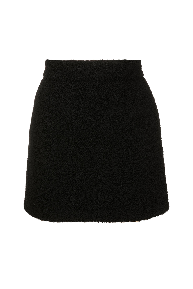 Fadi I Knit Mini Skirt Black
