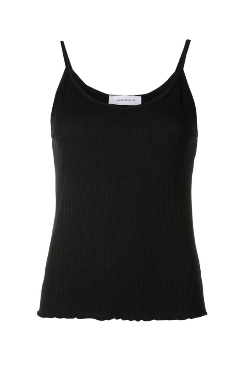 Foe Mesh Tank Top Black