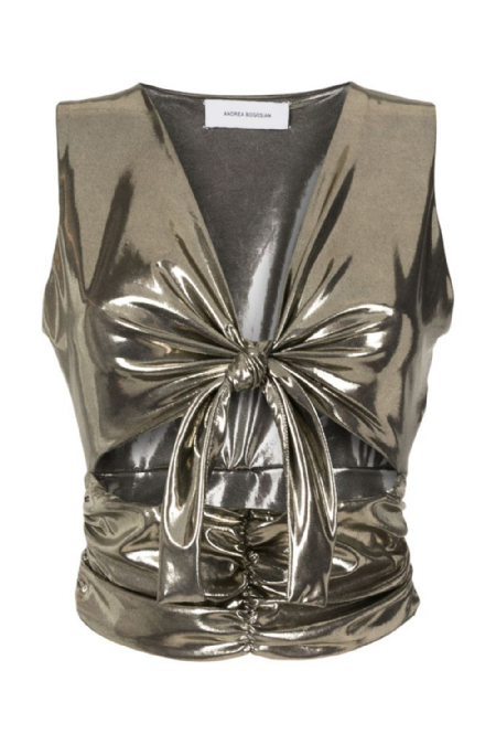 Felita Knit Tank Top I Gold