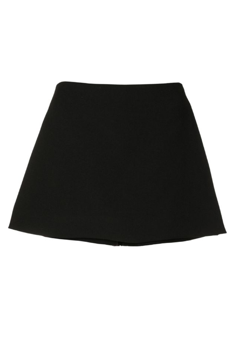 Frani Tailored Skirt Shorts Black
