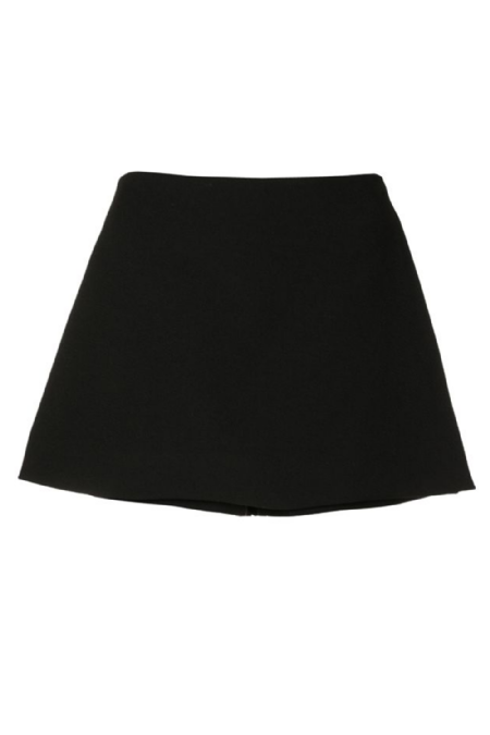Frani Tailored Skirt Shorts Black