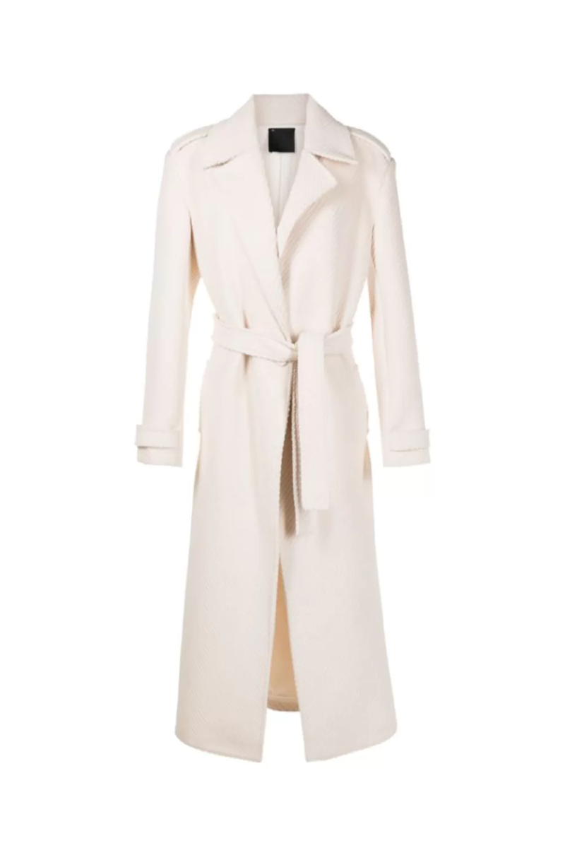 Fati I Velvet Coat Off White