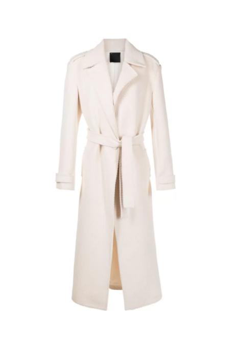 Fati I Velvet Coat Off White