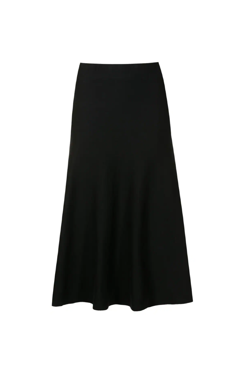 Fiore I Knit Skirt Black