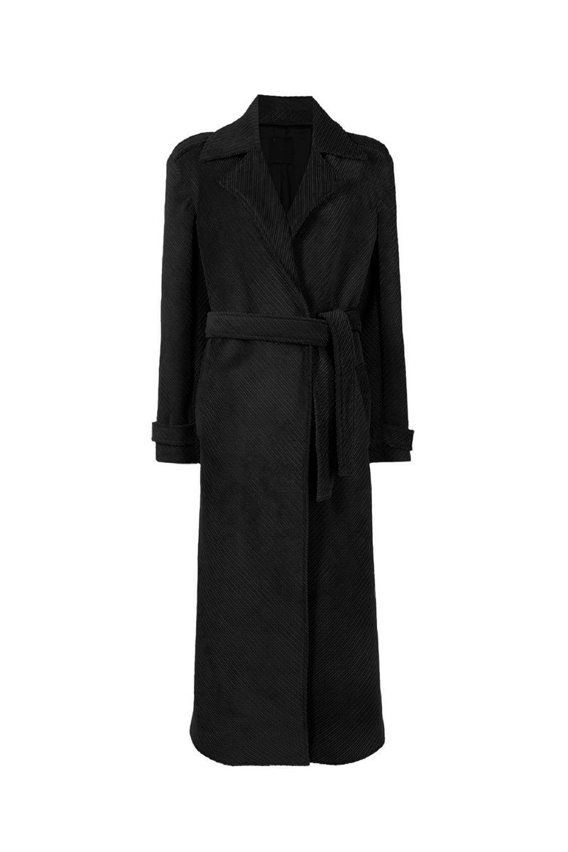 Fati I Velvet Coat Black