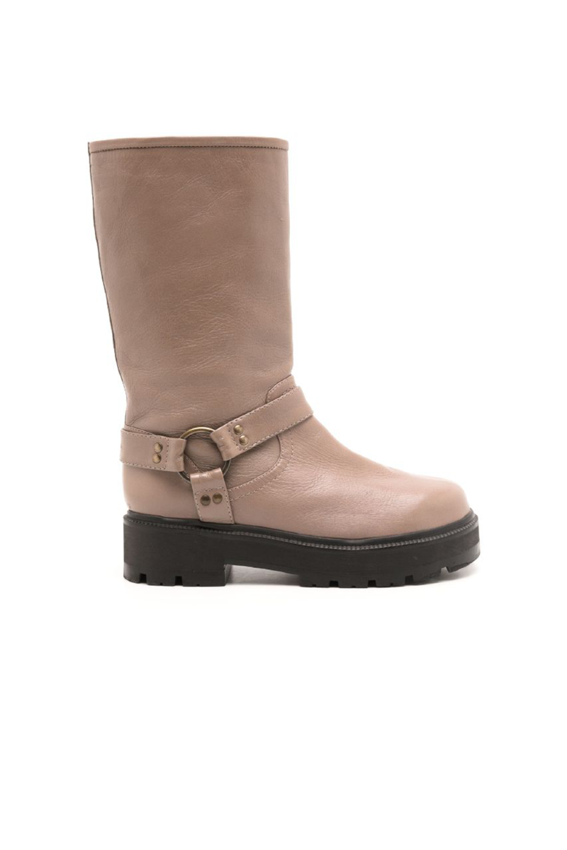 Leather Boot Forms I Gris