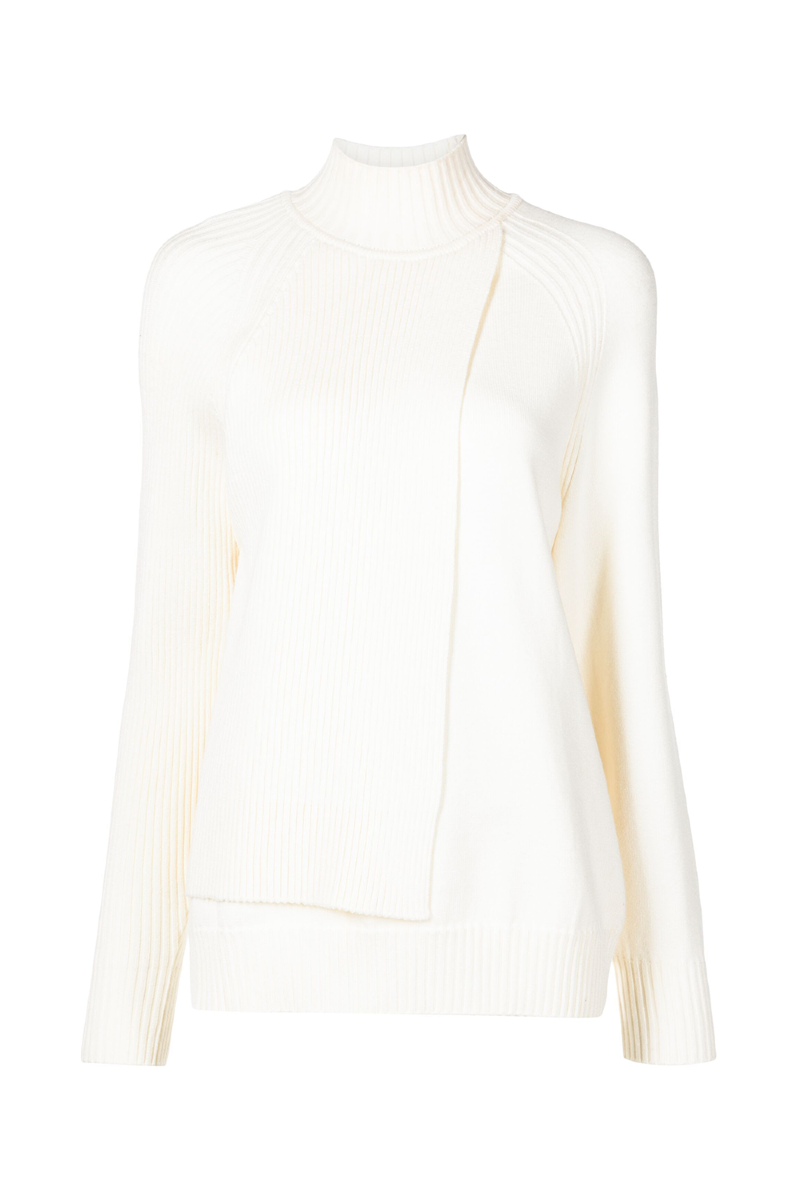 Fun Knit Blouse I Off White
