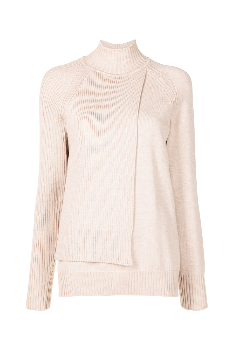 Fun Knit Blouse I Etoupe