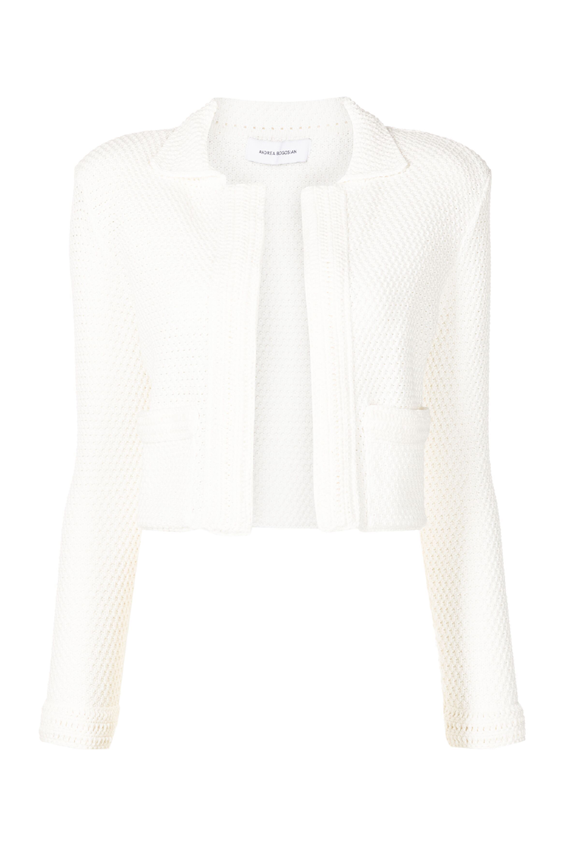 Fante I Knitted Cardigan Off White