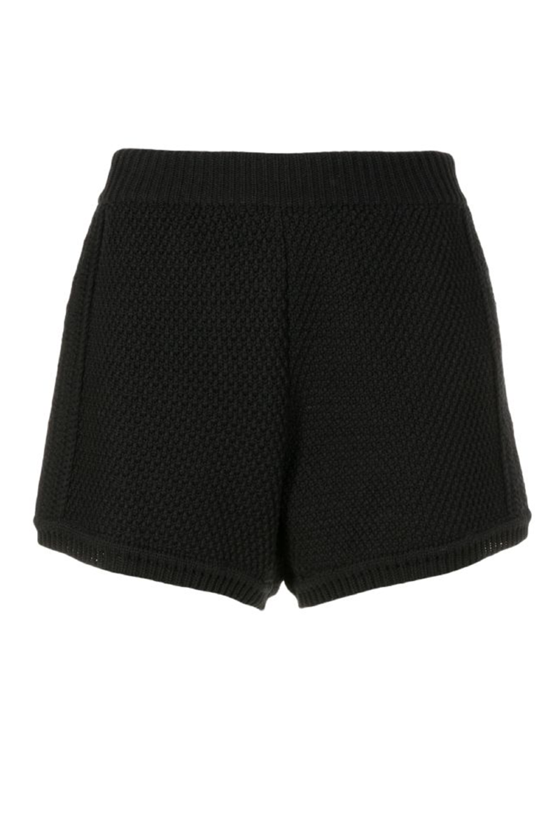 Frandis Knit Shorts I Black