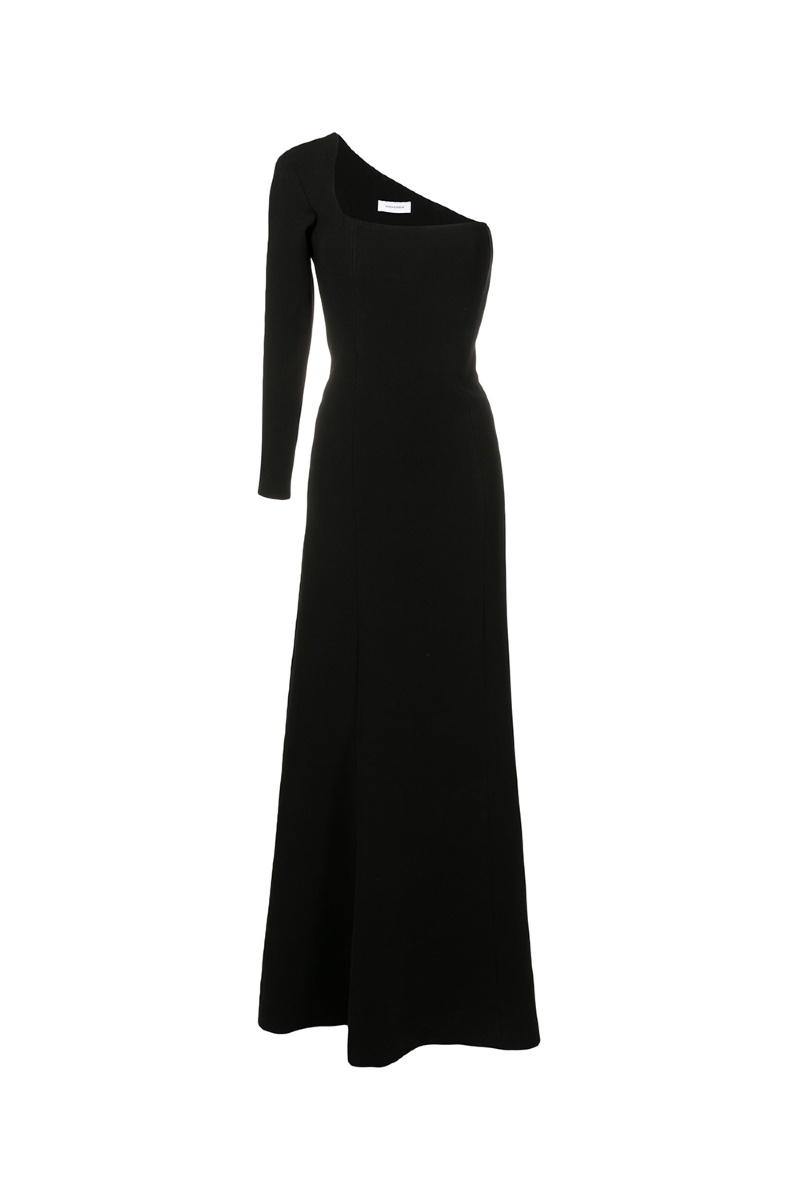 Fahir Crepe Dress I Black