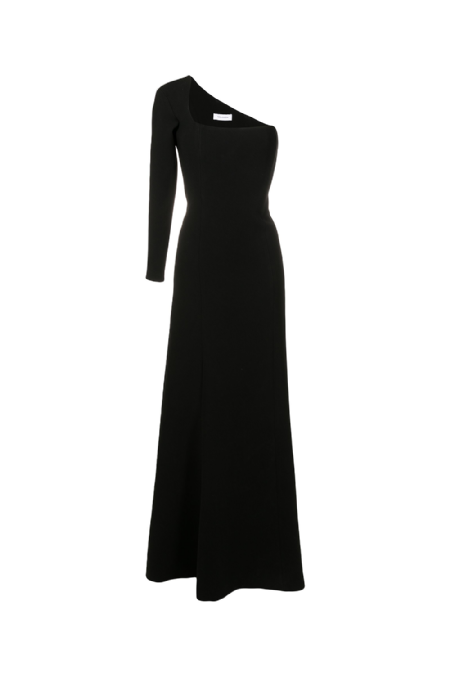 Fahir Crepe Dress I Black