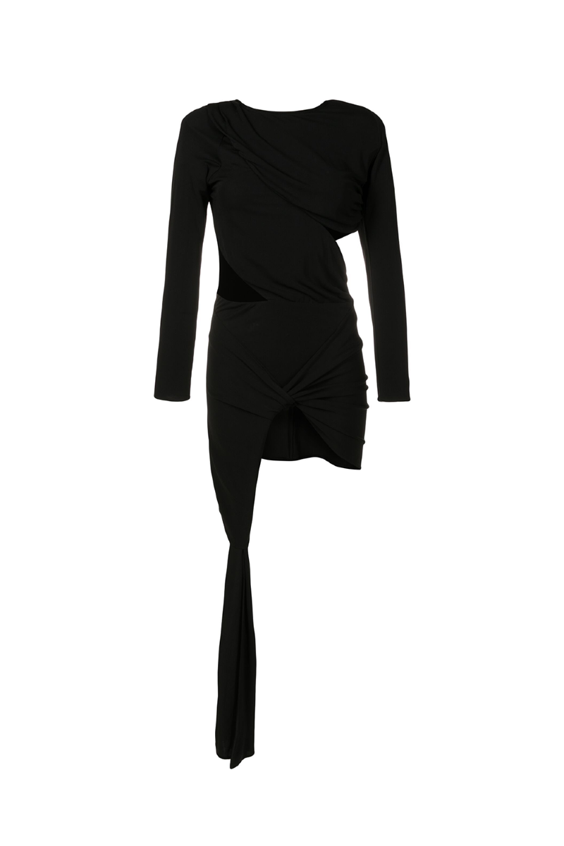 Florine Knit Dress I Black