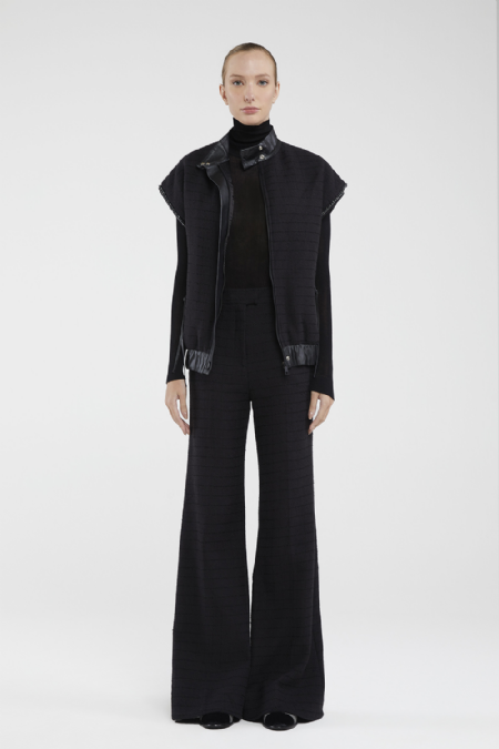 Tweed Pants Fantasy I Black