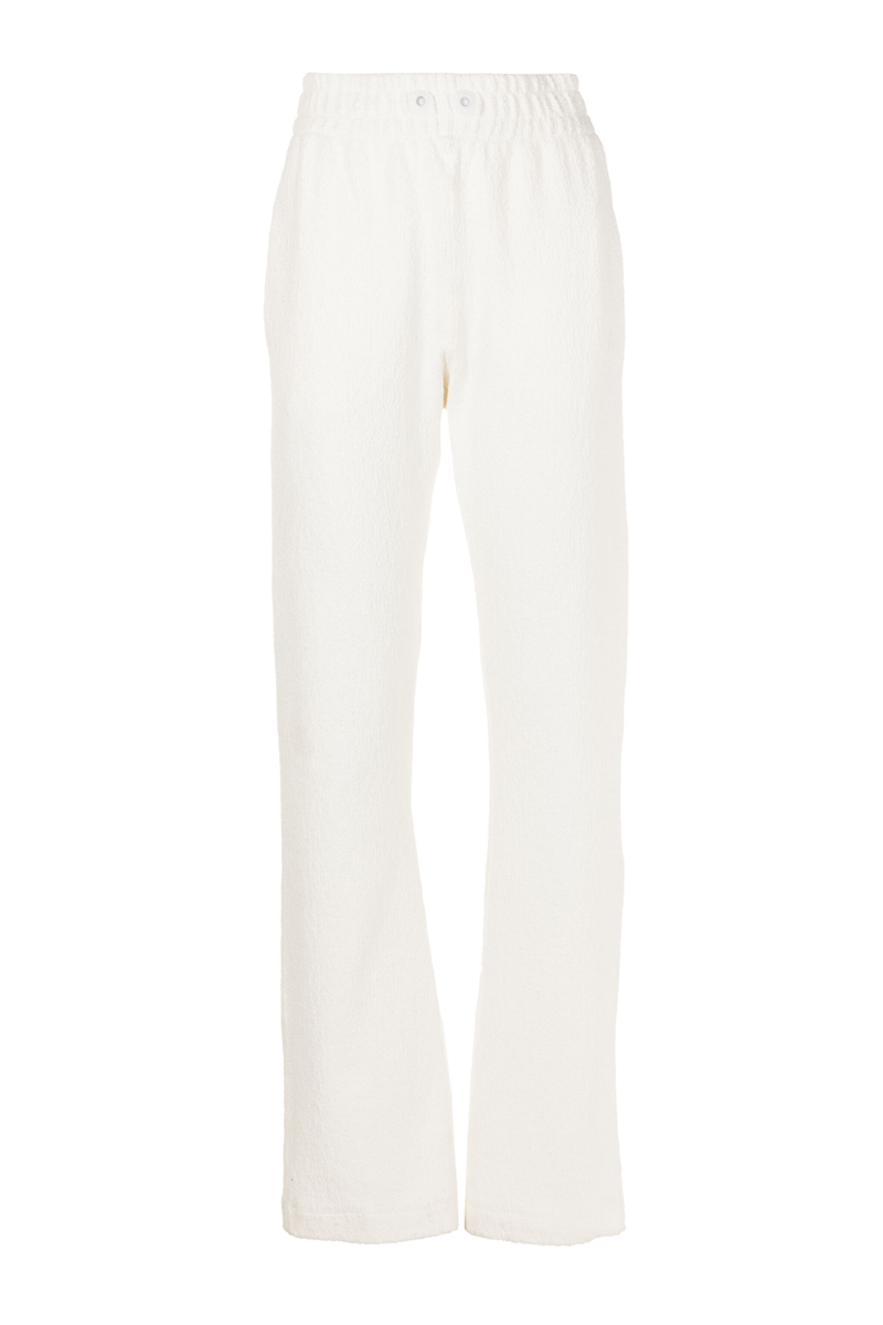 French Knit Pants Off White