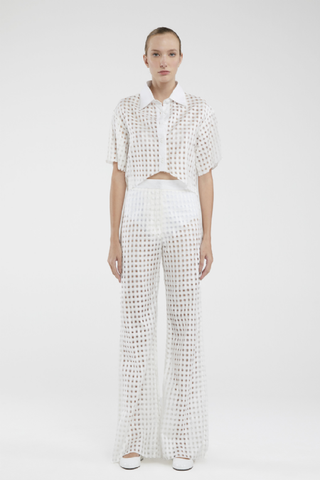 Felone Linen Pants I Ab White