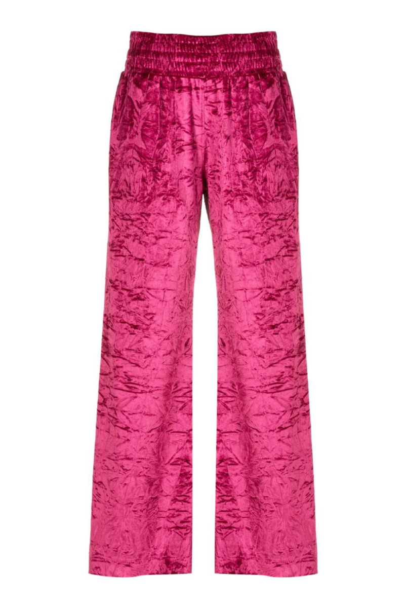 Francille Velvet Pants I Wine