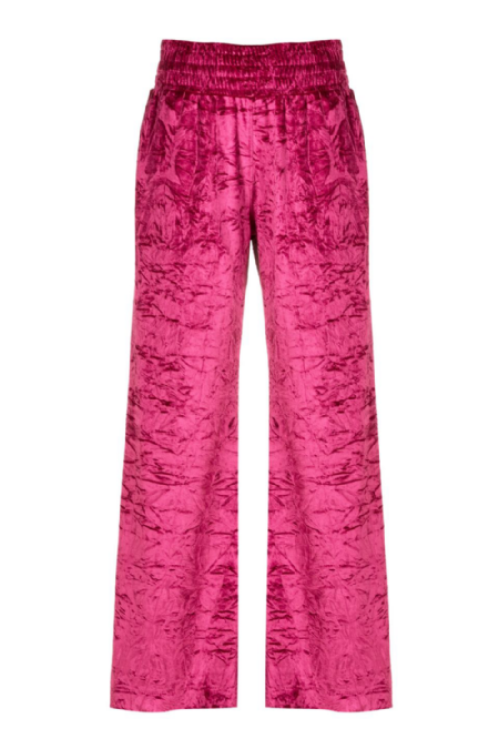 Francille Velvet Pants I Wine