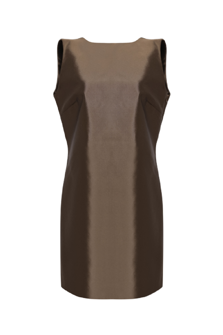 Tailored Dress Gie I  Brown 