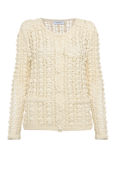 Ganna I Knit Cardigan Off White