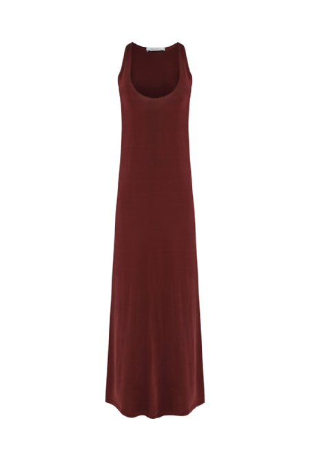 Galimo Knit Dress Dark Brown