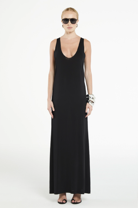 Galimo Knit Dress Black