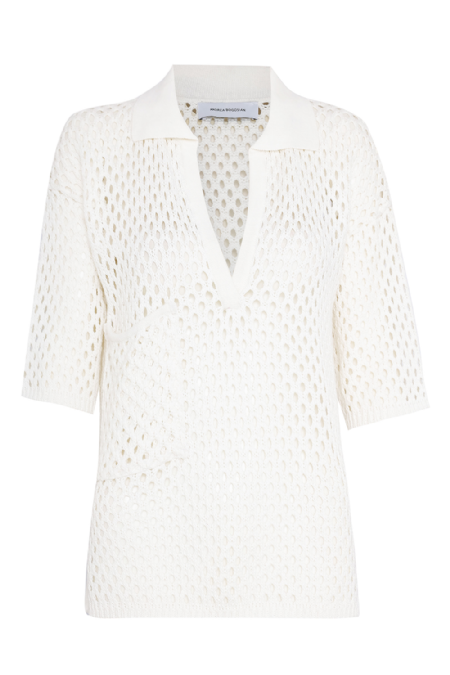 Goyali Knit Blouse I Off White