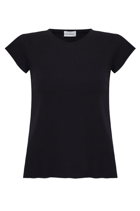 Gani I Knit T-Shirt Black