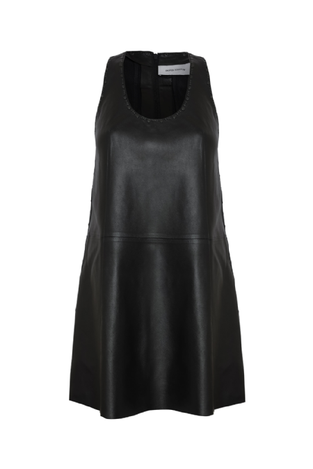 Gapino Leather Dress I Black