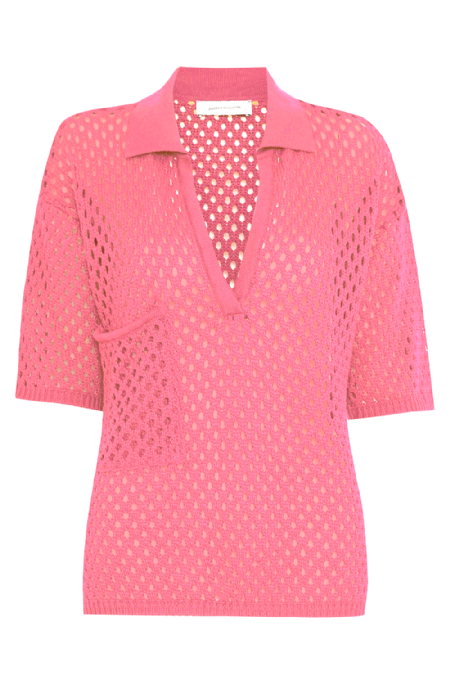 Goyali Knit Blouse I  Pink 