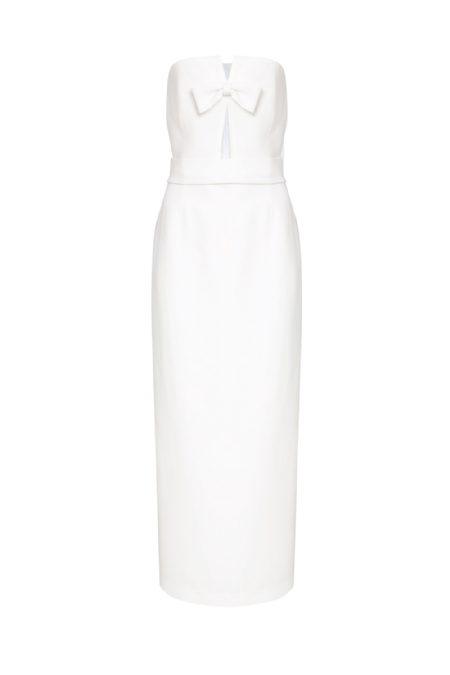 Crepe Grease Dress I Off White