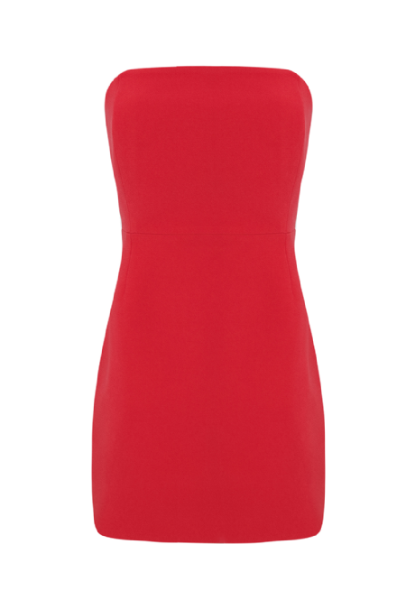 Gogo Crepe Dress I Rouge