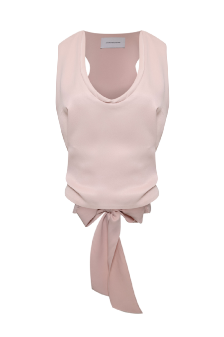 Gisah I Crepe Tank Top Desert Rose