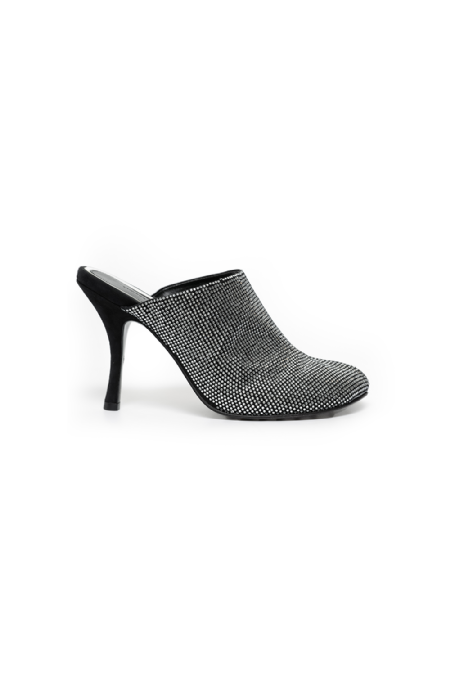 Goot I Suede Shoe  Black-Silver 