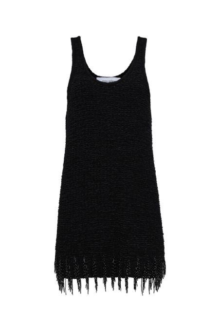 Glowen Knit Dress I Black