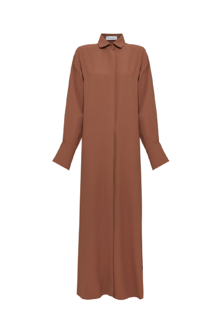 Gioh Crepe Shirt I Mocha