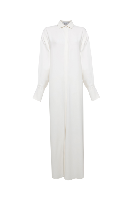 Gioh Crepe Shirt I White