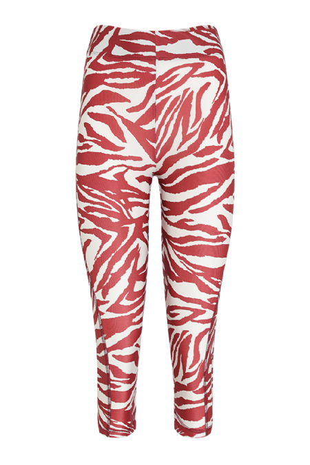 Garsey Knit Pants Wine-Off White