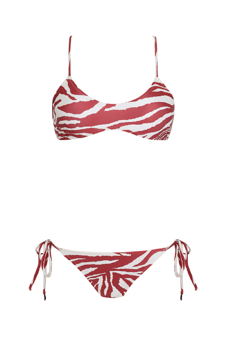 Grataz Mesh Bikini Wine