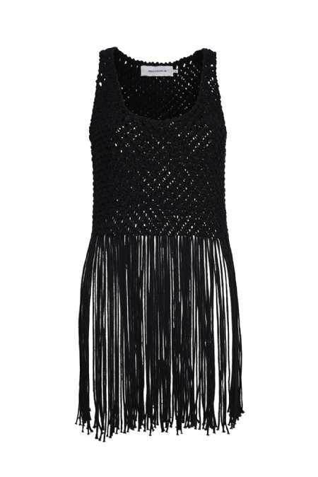 Gamet Knit Tank Top I Black