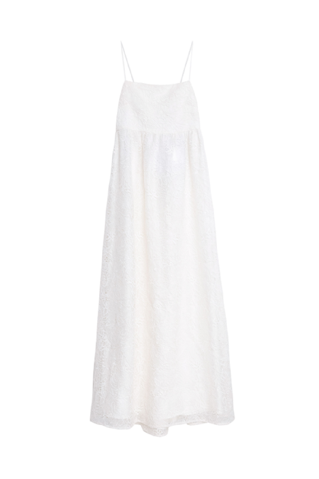 Gilza Lace Dress Off White