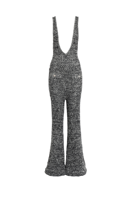 Jumpsuit Knit Icon  Black-Stone 