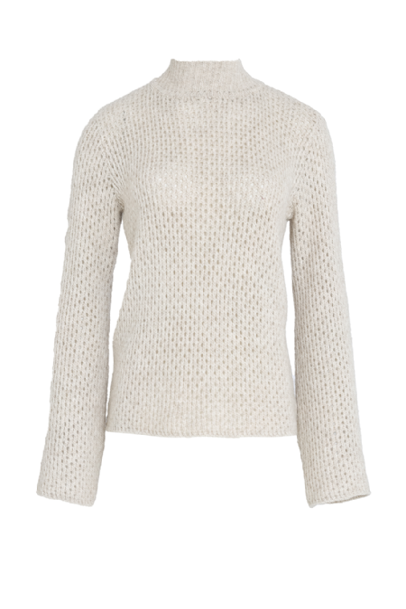 Icaro Knit Blouse Ecru