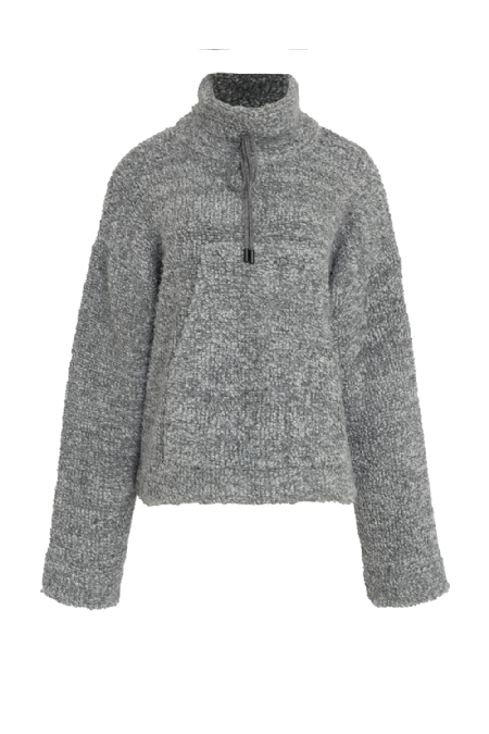 Iglu Knit Blouse  Stone 