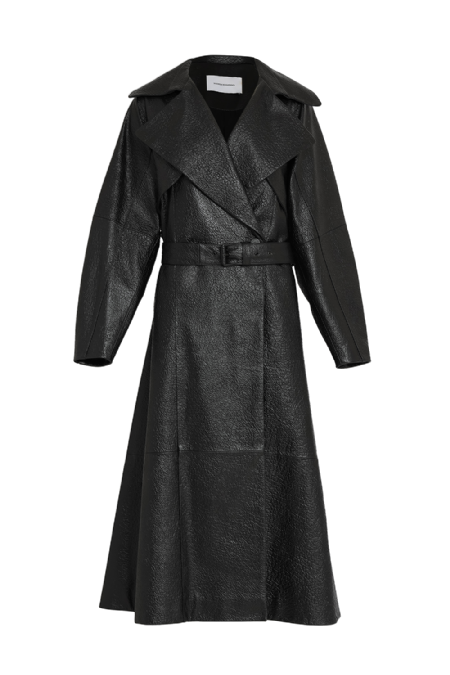 Ialery Leather Jacket Black