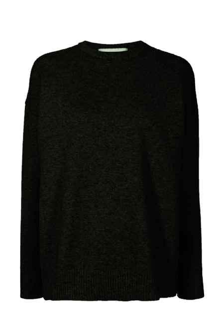 Ifiore Knit Blouse Black