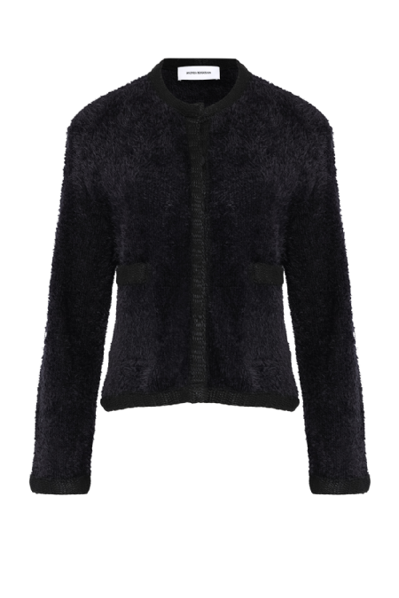 Iris Knit Coat Black