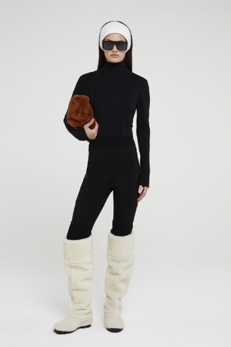Idan Knit Jumpsuit Black